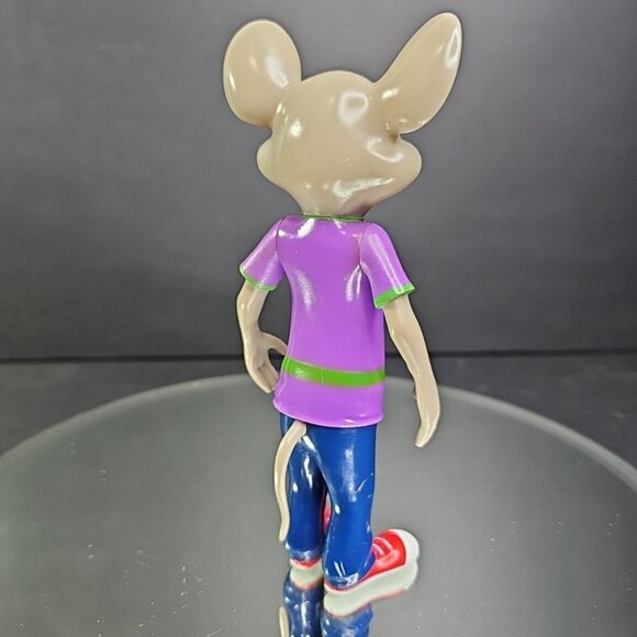 Chuck E Cheese Poseable Moveable Arms PVC Action Figure Approx 7" CN - Picture 4 of 8